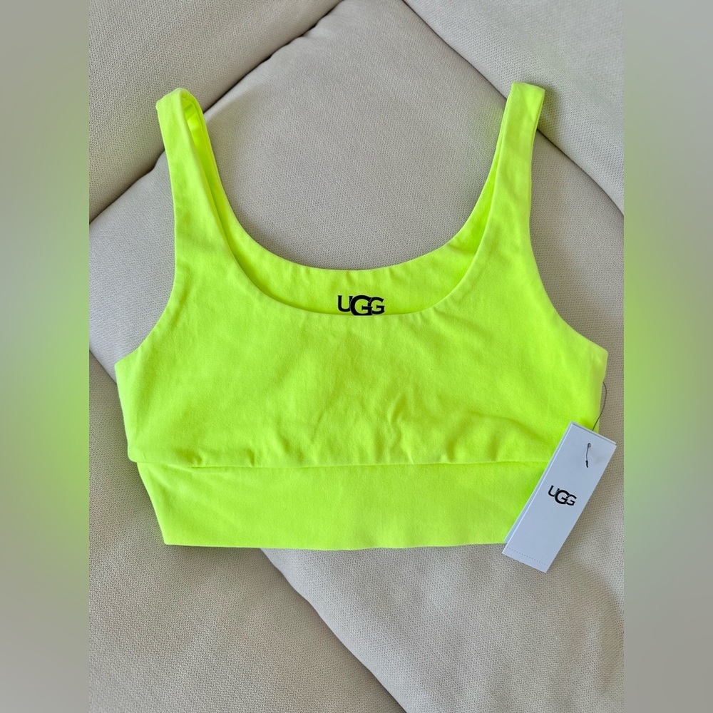 UGG Women’s Organic Cotton Sport Bra Size S